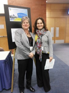 Г.А.Миннигалеева с организатором конференции Сюзан Гарон